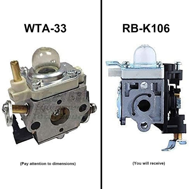 Hipa PB250 Carburetor for Echo PB250LN PB-250 ES250 Leaf Blower RB-K106 with Carb Tube - Image 3